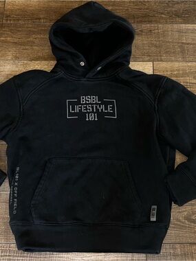 Lifestyle 101 Black youth Hoodie Sweater